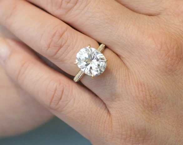 Look for the best of the Oval Moissanite Rings Now