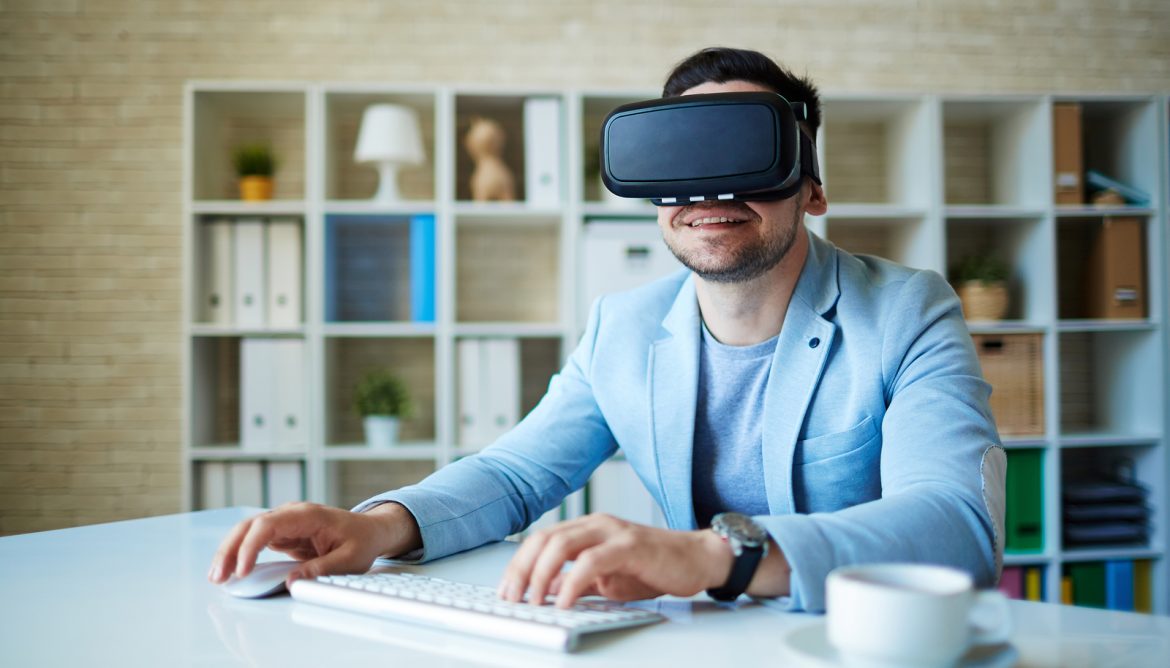 Working in virtual reality